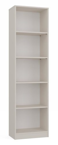 R50 polcos szekrény, könyvtartó, 50x182x30 cm, kasmír