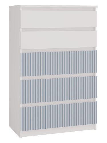 MIX M5 ARTEO komód 109, 70x109.5x40 cm, fehér-kék