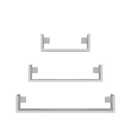 Mobi 3P fali polc (3db), fehér