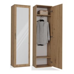 Duo tükrös szekrény, tölgy